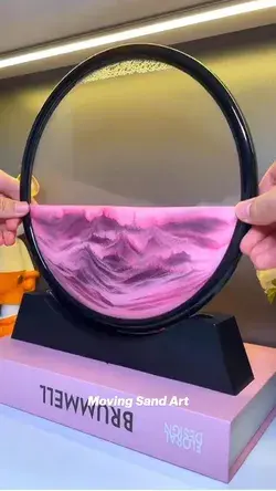 Moving Sand Art