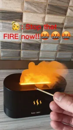 Flame Diffuser and Fire