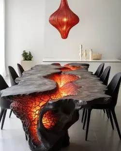 Dream Lava Dining Tables 🌋