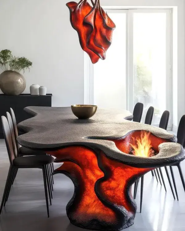 Dream Lava Dining Tables 🌋