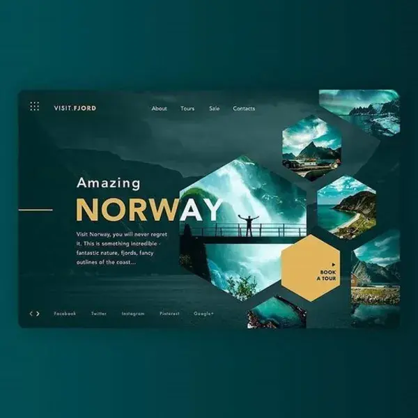 Travel websites design 