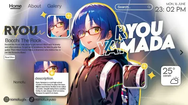 Ryou Yamada gfx