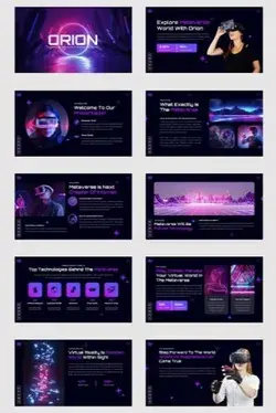 Orion - Metaverse & Virtual Reality PowerPoint Template