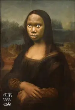 Afro mona