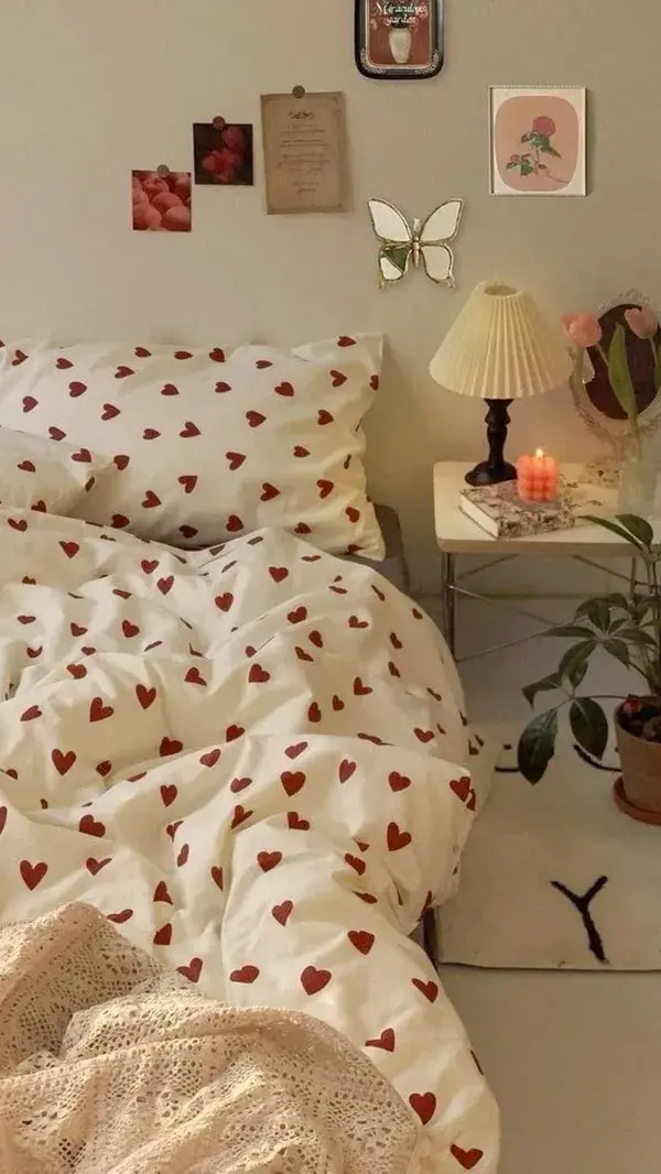 hearts bedding set ! AMZN LINK