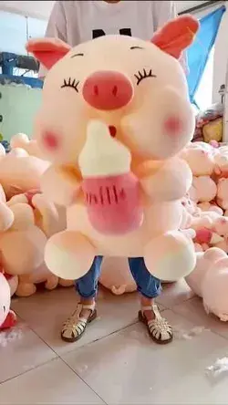 Cute pig doll