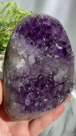 Available! Amethyst Crystal Cluster Geode