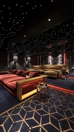 Luxury Home Cinema Designed by Tarek Kharbotly