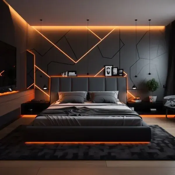 DARK COZY BEDROOM DESIGN IDEAS