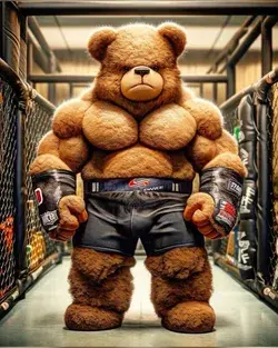 Buff teddy