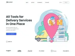 Deliverest Landing Page