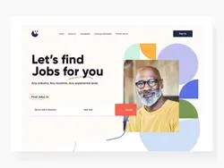 The worker job searching product page