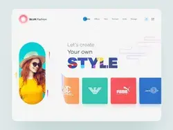 Fashion Web ui Interaction