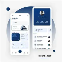 Project Management Mobile Application UI Design