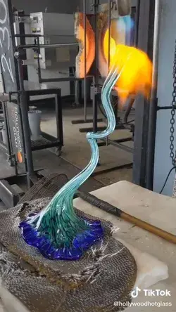 Glass Blown Flower