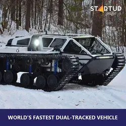 World’s fastest dual-tracked vehicle