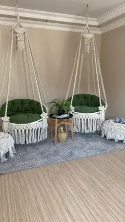 Macrame hanging chair | Macrame wall hanging| macrame decoration | Macrame hanging