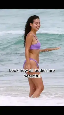 Look how all bodies are beautiful. Beauty is inside us, beauty is inside our inner feminine energy.