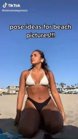 Pose ideas for the beach pictures