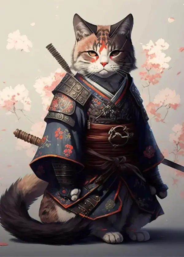 Samurai Cat