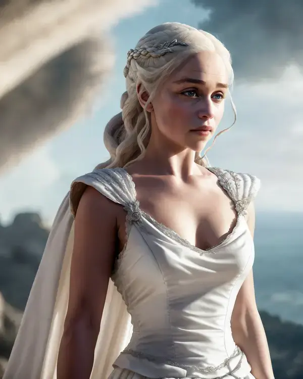 DAENERYS TARGARYEN WEDDING - GAME OF THRONES, INTELIGÊNCIA ARTIFICIAL