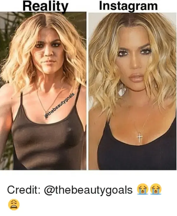 Khloe Kardashian Insta Vs Real Life ❗️😰