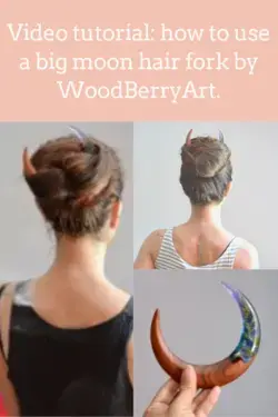 Video tutorial on how to use moon hair accessories.