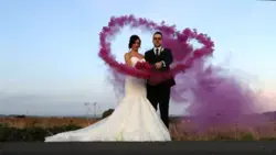 Wedding smoke bomb