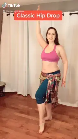 Belly Dance Tutorial: Classic Hip Drop