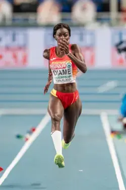 Fátima Diame Spanish athlete