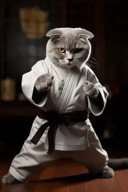 Feline Fighter: The Karate Cat's Journey
