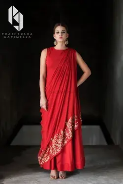 Saree Sleeve Designs For Ladies Dress- Saree Fashions - Eid Collection Saree designs