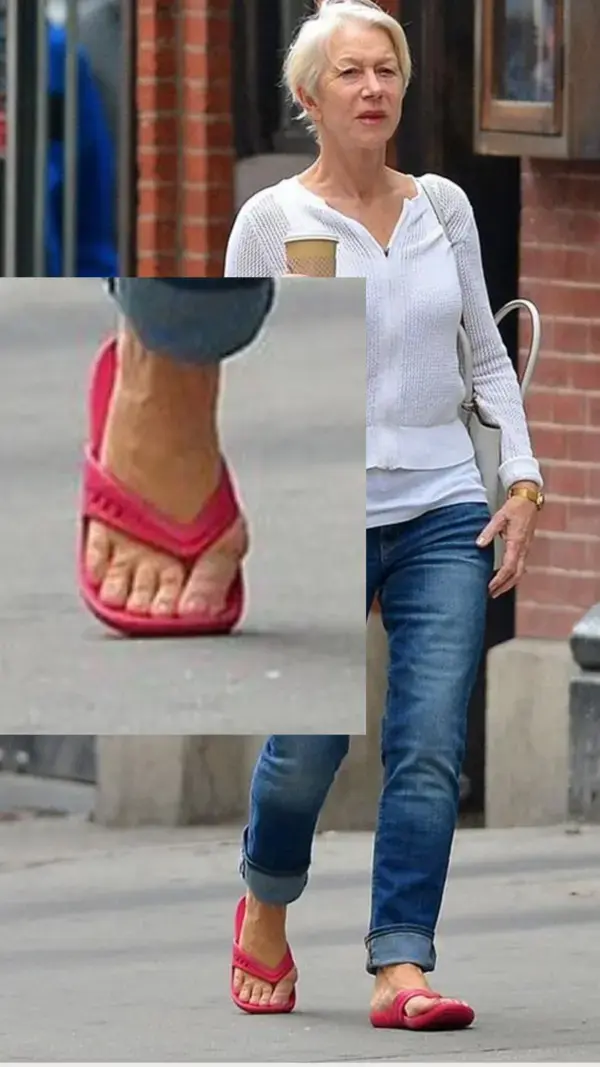 Helen Mirren Feet Bunions