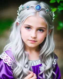 Alysanne Targaryen 6 years old
