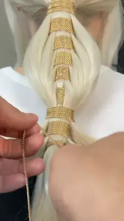 CHAINED HAIRSTYLE TUTORIAL