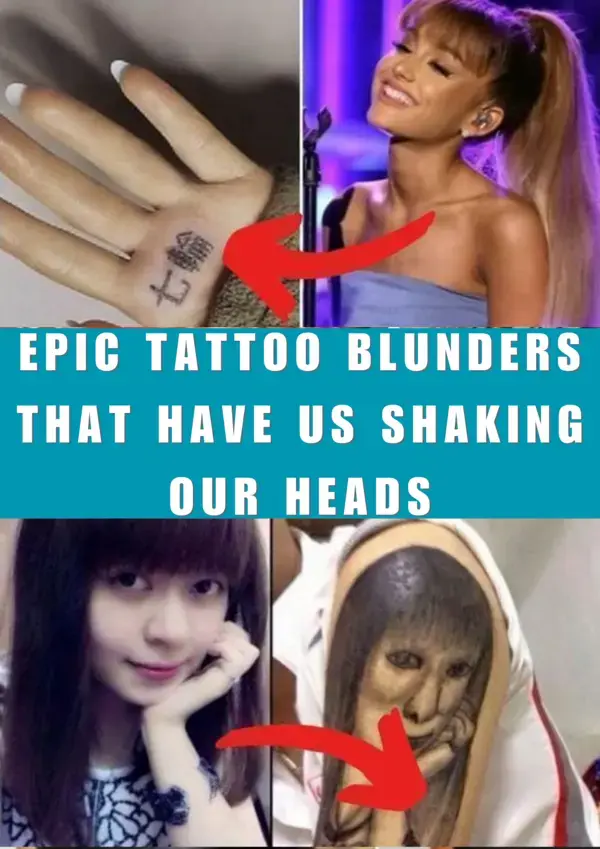 Epic Tattoo Blunders That Have Us Shaking Our Heads