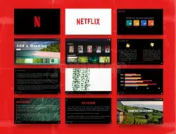 Netflix-Themed Presentation | Canva Template | School Presentation | Creative Presentation