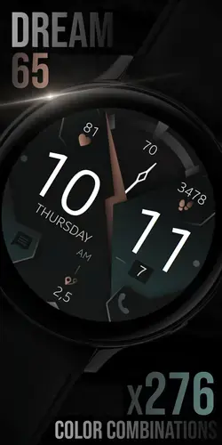 Minimal Watch Face for Samsung Galaxy Watch, Watch3, Galaxy Active, Gear s3