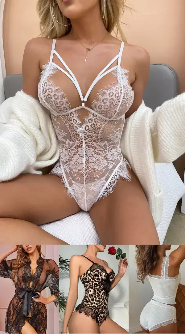 Look at me Girls! How Sexy Lace Lingerie