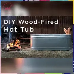 DIY Wood Fired Hot Tub
