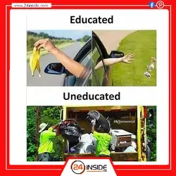 Educated vs Uneducated Meme