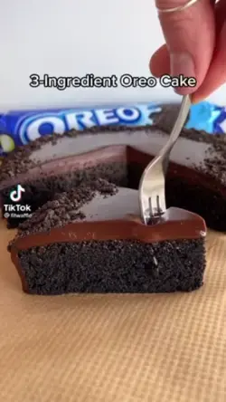 3-Ingredient Oreo Cake Recipe