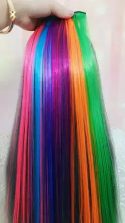 Colorful Hair Extensions