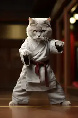 Paws of Power: The Karate Cat Story