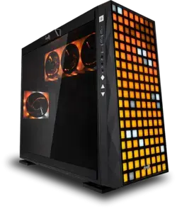 InWin announces the 309 chassis,144-LED front panel includes EGO fans and GLOW 2 customizable images