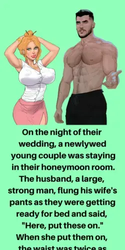 Funny Jokes: A newlywed young couple