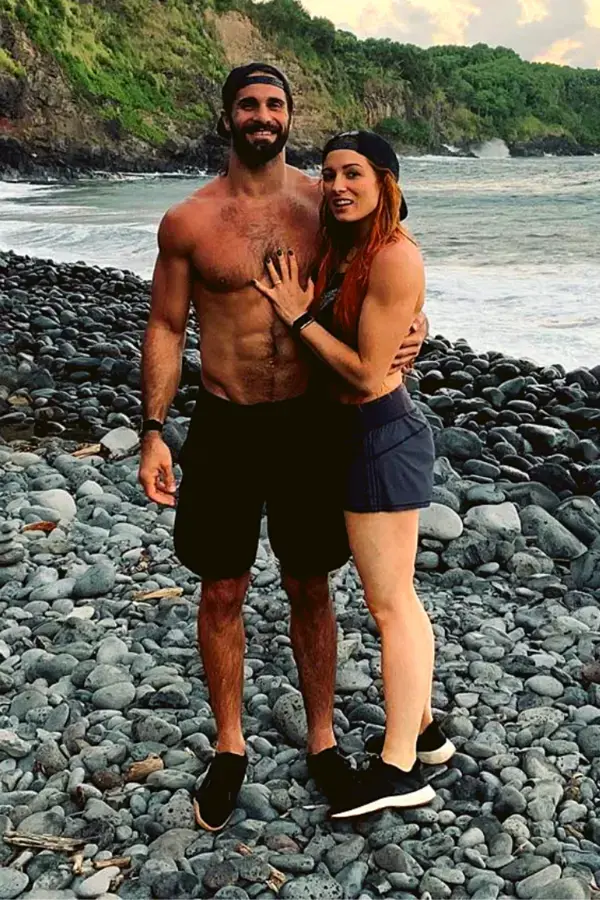 WWE champions Seth Rollins and Becky Lynch finally got Engaged ..
