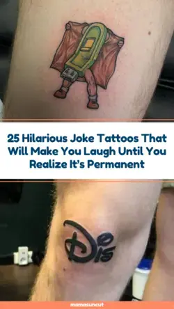 25 Hysterical Joke Tattoos That You Won't Believe Exist