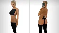 Kanye West's Wife Bianca Censori Nearly Nude, Models New Yeezy Fashion Line