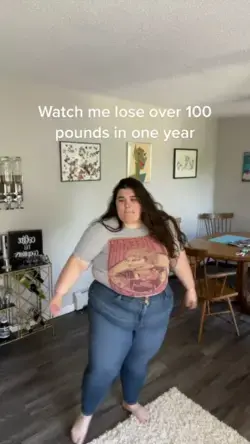 Watch me lose 100 pounds in  one year